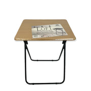 Metal MDF Folding Table Foldable Laptop PC Collapsible Study Desk 48cm x 38cm - Sunny Side Store