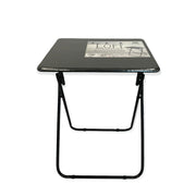 Metal MDF Folding Table Foldable Laptop PC Collapsible Study Desk 48cm x 38cm - Sunny Side Store