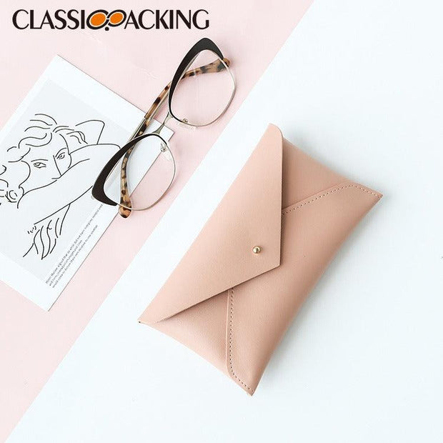 Minimalist ins fire glasses bag sunglasses storage box fashionable sunglasses foreskin glasses case soft bag eprolo