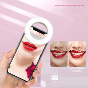 Mobile Phone Fill Light Anchor Beauty Rejuvenation Vibrato Live Charging Light LED Ring Small Indoor Selfie Universal eprolo