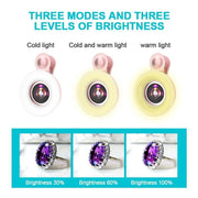 Mobile Phone Lens 15x Macro Lens Beauty Shooting Eyelashes Nails Make-Up Makeup Photo Fill Light LQ190 eprolo