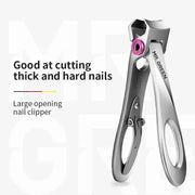 MR.GREEN Nail Clippers Stainless Steel Wide Jaw Opening Manicure Fingernail Cutter Thick Hard Ingrown Toenail Scissors tools - Sunny Side Store