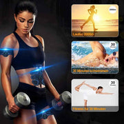 Muscle Stimulator EMS Abdominal Hip Trainer LCD Display Toner USB Abs Fitness Training  Home Gym Body Slimming Waist Trainer - Sunny Side Store Sunny Side Store  18.75