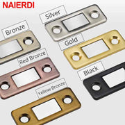 NAIERDI 2pcs/Set Magnetic Cabinet Catches Magnet Door Stops Hidden Door Closer With Screw For Closet Cupboard Furniture Hardware - Sunny Side Store