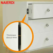 NAIERDI 2pcs/Set Magnetic Cabinet Catches Magnet Door Stops Hidden Door Closer With Screw For Closet Cupboard Furniture Hardware - Sunny Side Store