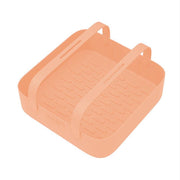 New Air Fryer Silicone Baking Pan Square Air Fryer Silicone Pot Folding Silicone Baking Pan Pad - Sunny Side Store