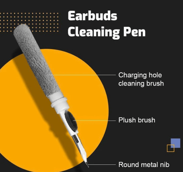 New Bluetooth Earplug Cleaning Pen Portable Computer Mobile Phone Keyboard Cleaning Brush Bluetooth Headset Cleaning Brush eprolo