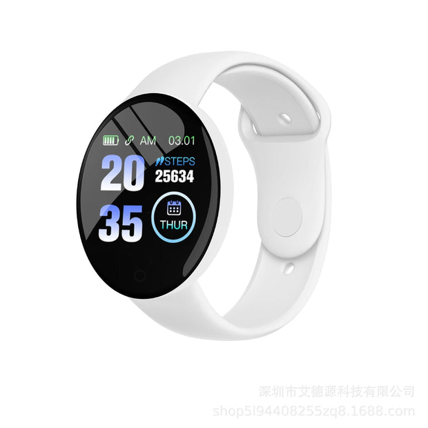 New D18S Macaron Heart Rate Exercise Step Meter Health Monitoring Eight Colors Custom Background Smart Bracelet eprolo