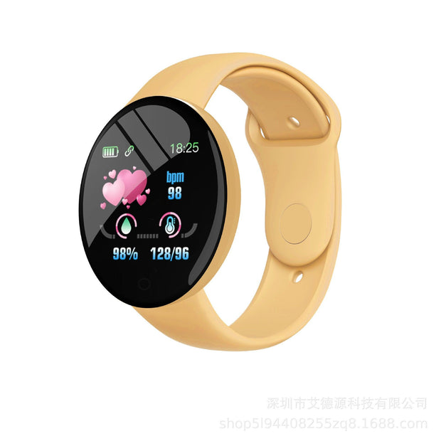 New D18S Macaron Heart Rate Exercise Step Meter Health Monitoring Eight Colors Custom Background Smart Bracelet eprolo