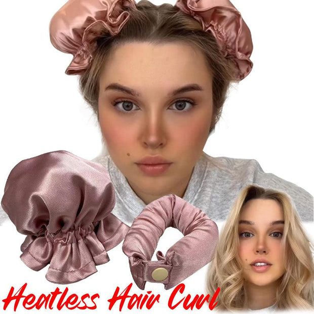 New Heatless Curl Stick With Cloth Cover Cute Ball Head Hair Curler Headband Hair Rollers Wave Form Curling Rod Hair Style Tools Gadgets - Sunny Side Store