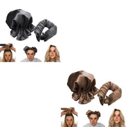 New Heatless Curl Stick With Cloth Cover Cute Ball Head Hair Curler Headband Hair Rollers Wave Form Curling Rod Hair Style Tools Gadgets - Sunny Side Store