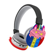 New Net Celebrity Head-Mounted Unicorn Cartoon Decompression Earmuffs Rainbow Bluetooth Stereo Headset Long Battery Life - Sunny Side Store