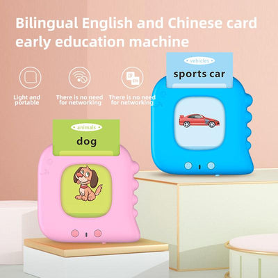 New Puzzle Enlightenment Card Early Education Children's Toys Enlightenment English Card Machine Learning Machine Audio Puzzle eprolo