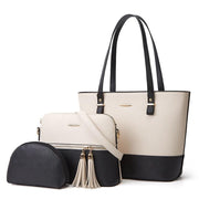 New Style Mother and Child Bag Atmosphere Three Piece Set One Shoulder Diagonal Straddle Handheld Women's Bag - Sunny Side Store