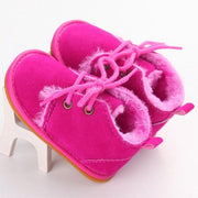 Newborn Baby Girl Boy Shoes Warm Snow Boots Toddler Infant Booties Prewalker Black White Pink eprolo