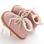 Newborn Baby Girl Boy Shoes Warm Snow Boots Toddler Infant Booties Prewalker Black White Pink eprolo