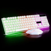 Ninja Dragons White Knight Gaming Keyboard and Mouse Set - Sunny Side Store