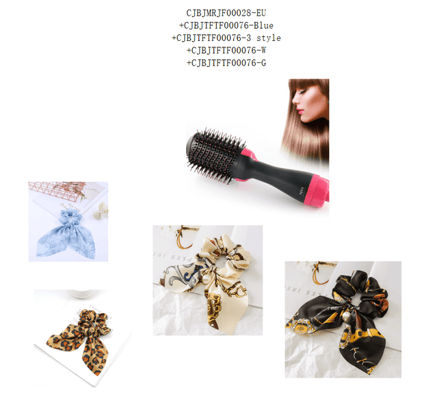 One-Step Electric Hair Dryer Comb Multifunctional Comb Straightener Hair Curling - Sunny Side Store