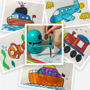 Painting Robot Kindergarten Children Students - Sunny Side Store