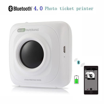 PAPERANG P1 Portable Bluetooth 4.0 Printer Thermal Photo Printer Phone Wireless Connection Printer 1000mAh Lithium-ion Batter eprolo