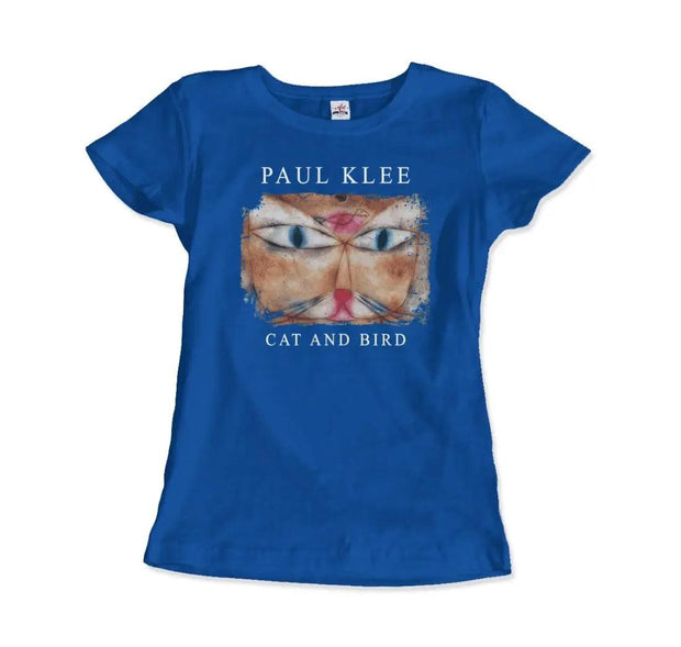 Paul Klee - Cat and Bird, 1928 Artwork T-Shirt - Sunny Side Store