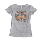 Paul Klee - Cat and Bird, 1928 Artwork T-Shirt - Sunny Side Store