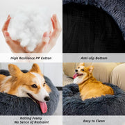 Pet Beds for Cats Dog Bed Washable Anti Anxiety Fluffy Dog Bed - Sunny Side Store