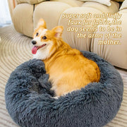 Pet Beds for Cats Dog Bed Washable Anti Anxiety Fluffy Dog Bed - Sunny Side Store