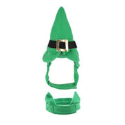 Polyester Pet Cone Hat And Collar Set For Christmas Dogs Cats Festival Decoration Costume Chrismas Cosplay Dress Up For Dog Cat eprolo