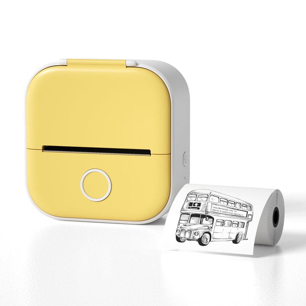 Portable Mini Thermal Label Printer Home Photo Printer Student Wrong Question Printer Bluetooth Mini Label Printer Price Tag - Sunny Side Store