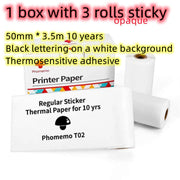 Portable Mini Thermal Label Printer Home Photo Printer Student Wrong Question Printer Bluetooth Mini Label Printer Price Tag - Sunny Side Store