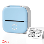 Portable Mini Thermal Label Printer Home Photo Printer Student Wrong Question Printer Bluetooth Mini Label Printer Price Tag - Sunny Side Store