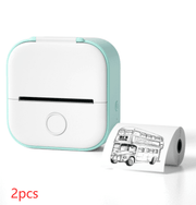 Portable Mini Thermal Label Printer Home Photo Printer Student Wrong Question Printer Bluetooth Mini Label Printer Price Tag - Sunny Side Store
