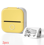 Portable Mini Thermal Label Printer Home Photo Printer Student Wrong Question Printer Bluetooth Mini Label Printer Price Tag - Sunny Side Store