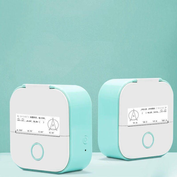 Portable Mini Thermal Label Printer Home Photo Printer Student Wrong Question Printer Bluetooth Mini Label Printer Price Tag - Sunny Side Store