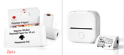 Portable Mini Thermal Label Printer Home Photo Printer Student Wrong Question Printer Bluetooth Mini Label Printer Price Tag - Sunny Side Store