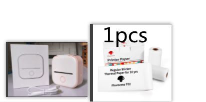 Portable Mini Thermal Label Printer Home Photo Printer Student Wrong Question Printer Bluetooth Mini Label Printer Price Tag - Sunny Side Store