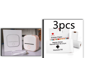 Portable Mini Thermal Label Printer Home Photo Printer Student Wrong Question Printer Bluetooth Mini Label Printer Price Tag - Sunny Side Store