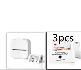 Portable Mini Thermal Label Printer Home Photo Printer Student Wrong Question Printer Bluetooth Mini Label Printer Price Tag - Sunny Side Store