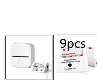 Portable Mini Thermal Label Printer Home Photo Printer Student Wrong Question Printer Bluetooth Mini Label Printer Price Tag - Sunny Side Store