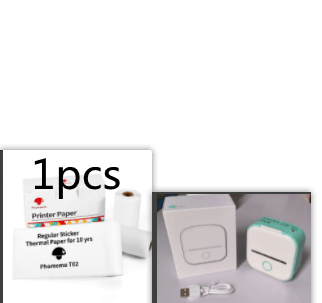 Portable Mini Thermal Label Printer Home Photo Printer Student Wrong Question Printer Bluetooth Mini Label Printer Price Tag - Sunny Side Store