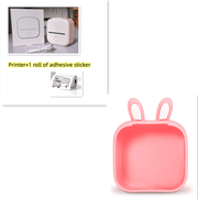 Portable Mini Thermal Label Printer Home Photo Printer Student Wrong Question Printer Bluetooth Mini Label Printer Price Tag - Sunny Side Store