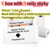 Portable Mini Thermal Label Printer Home Photo Printer Student Wrong Question Printer Bluetooth Mini Label Printer Price Tag - Sunny Side Store