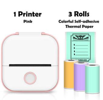 Portable Mini Thermal Label Printer Home Photo Printer Student Wrong Question Printer Bluetooth Mini Label Printer Price Tag - Sunny Side Store