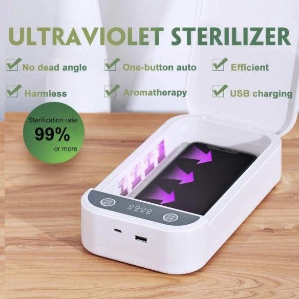 Portable UV Mobile Phone Sanitizer Box - Sunny Side Store