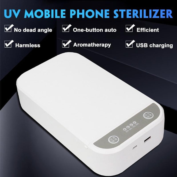 Portable UV Mobile Phone Sanitizer Box - Sunny Side Store