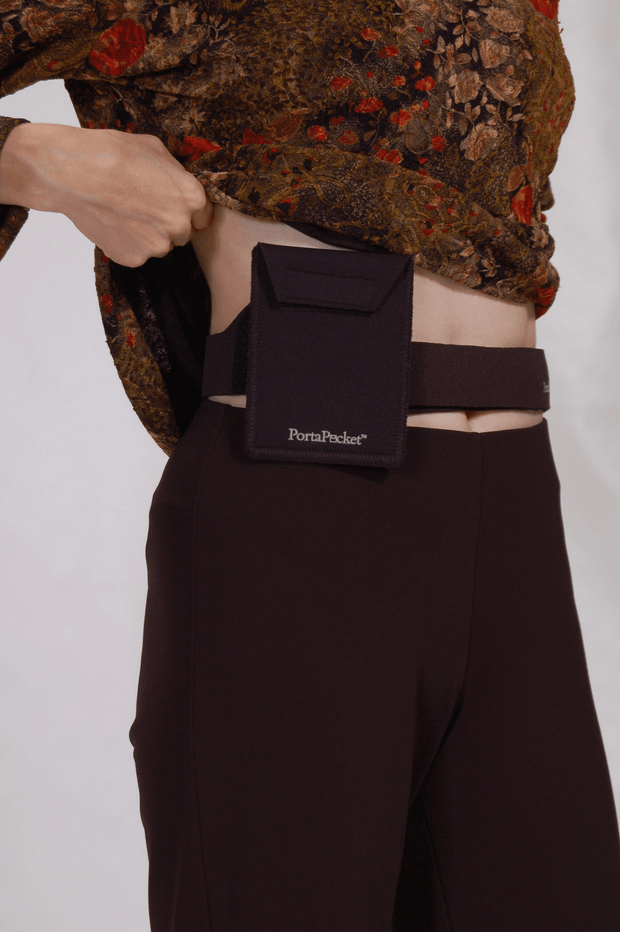 PortaPocket Waist Belt & Pocket Kit ~ handsfree wear your passport or cell - Sunny Side Store