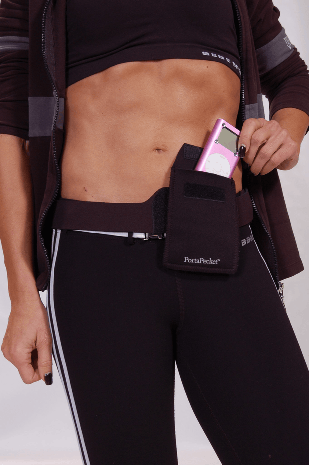 PortaPocket Waist Belt & Pocket Kit ~ handsfree wear your passport or cell - Sunny Side Store