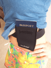 PortaPocket Waist Belt & Pocket Kit ~ handsfree wear your passport or cell - Sunny Side Store