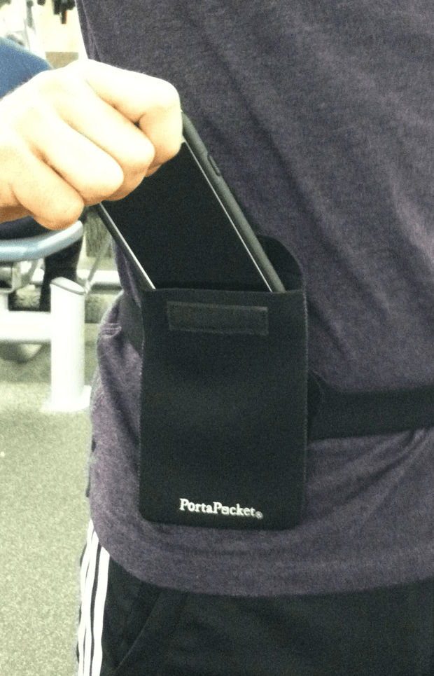 PortaPocket Waist Belt & Pocket Kit ~ handsfree wear your passport or cell - Sunny Side Store